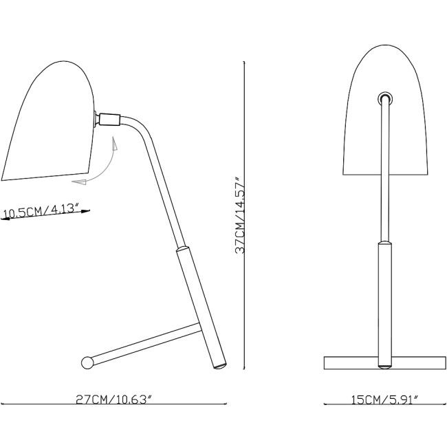Настольная лампа ImperiumLoft Truman 179968-22 Настольная лампа ImperiumLoft Truman 179968-22