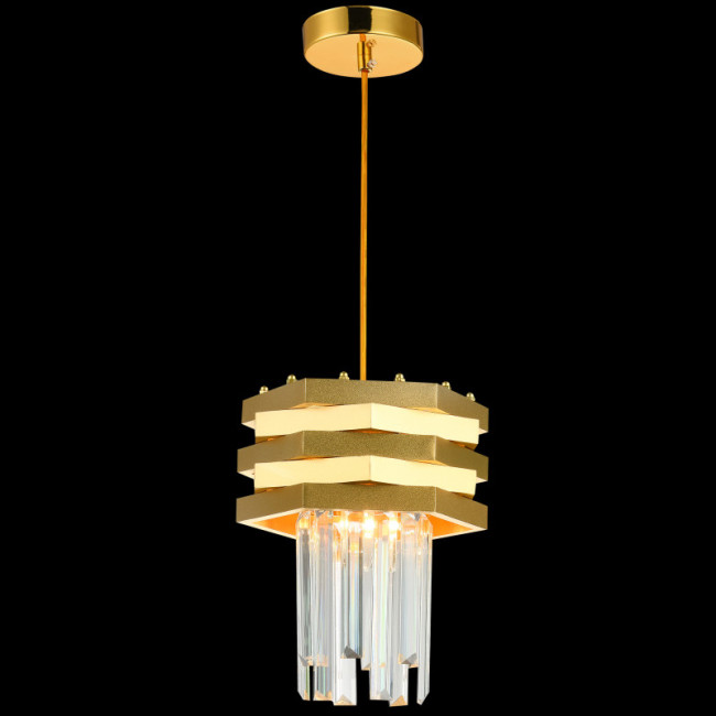 Подвесная люстра Natali Kovaltseva SPEAR 76013/1W GOLD Подвесная люстра Natali Kovaltseva SPEAR 76013/1W GOLD