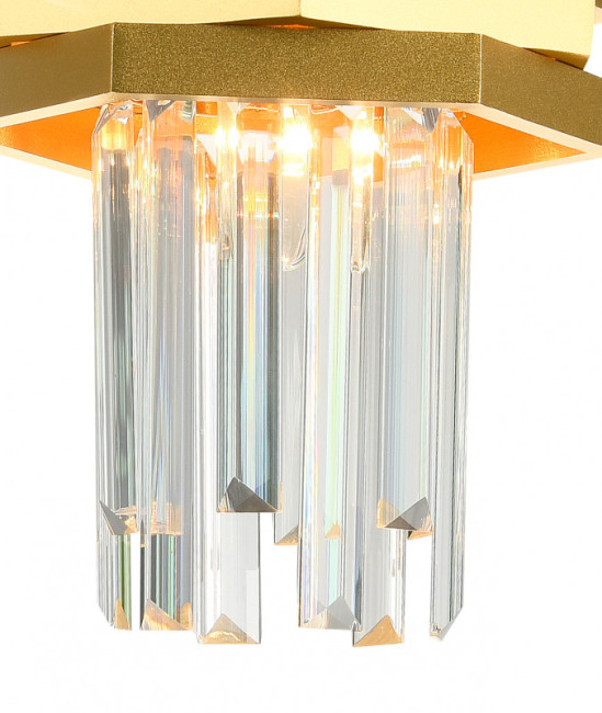 Подвесная люстра Natali Kovaltseva SPEAR 76013/1W GOLD Подвесная люстра Natali Kovaltseva SPEAR 76013/1W GOLD