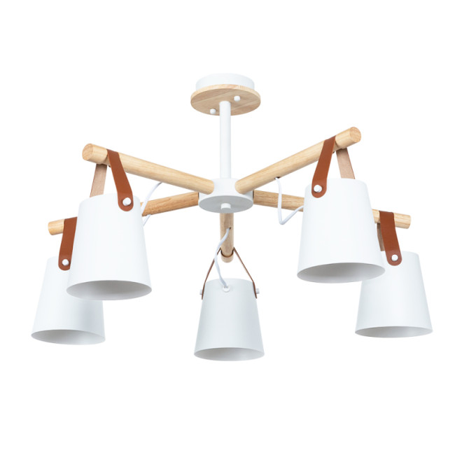 Люстра на штанге Arte Lamp Thomas A7032PL-5WH Люстра на штанге Arte Lamp Thomas A7032PL-5WH