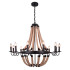 Подвесная люстра Arte Lamp Marsiglia A8956LM-12BK