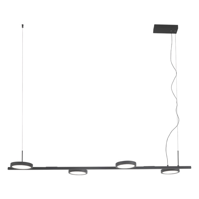 Подвесной светильник Crystal Lux CLT 027C4 L1000 BL Подвесной светильник Crystal Lux CLT 027C4 L1000 BL