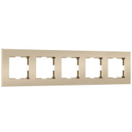 Рамка на 5 постов Werkel Slab (шампань софт) W0052911 4690389218460 a071629