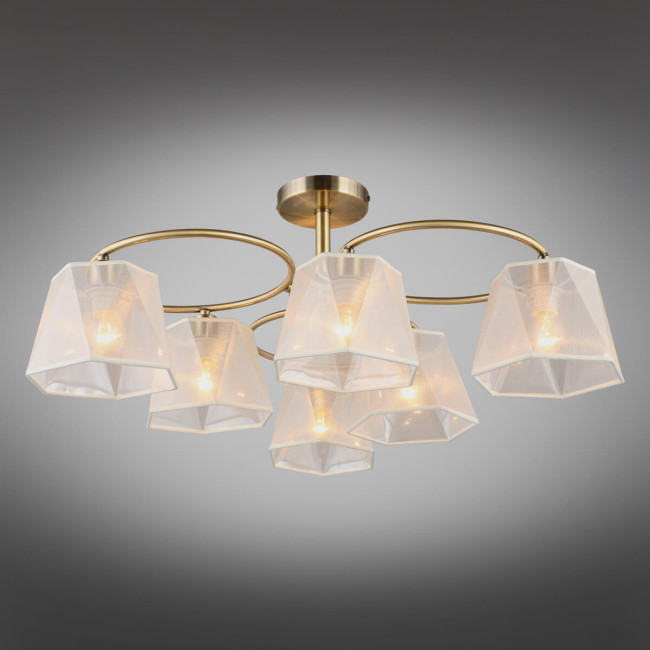 Потолочная люстра Omnilux Rapallo OML-65017-06 Потолочная люстра Omnilux Rapallo OML-65017-06