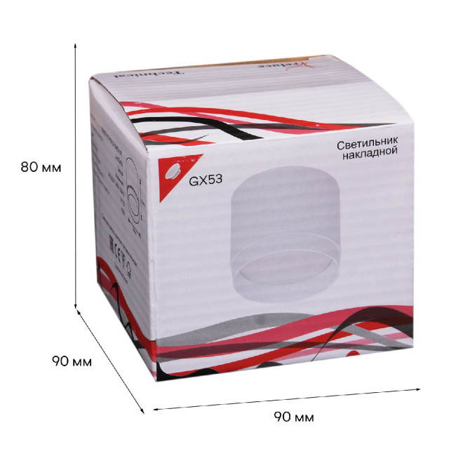 Накладной светильник Reluce 53007-9.5-001LD GX53 WT Накладной светильник Reluce 53007-9.5-001LD GX53 WT