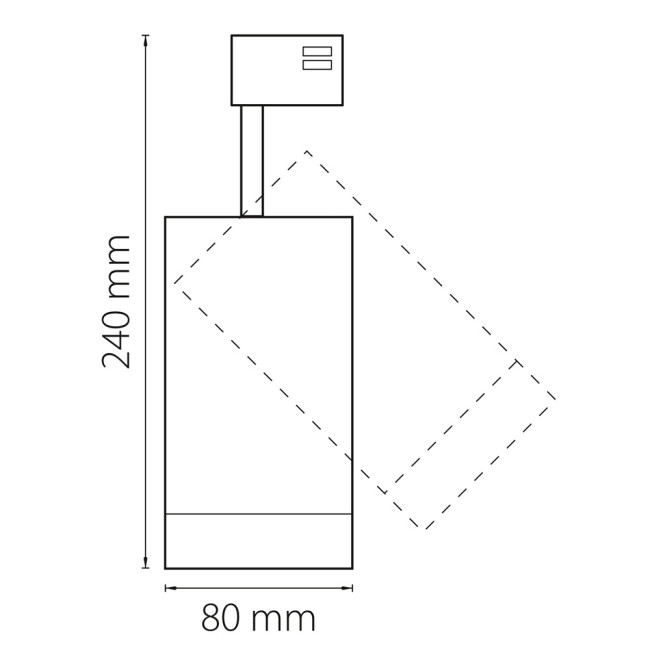 Трековый светодиодный светильник Lightstar Canno Led 303272 Трековый светодиодный светильник Lightstar Canno Led 303272