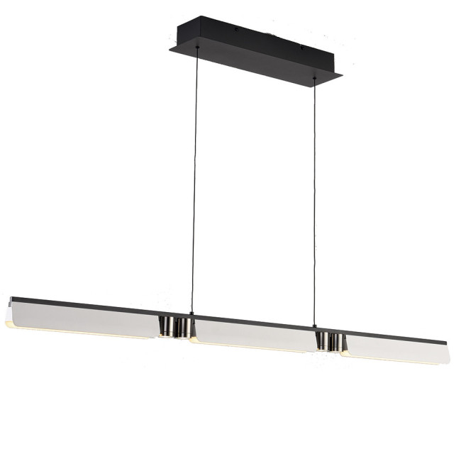 Подвесной светильник iLedex Vision 9309D-1200-2 WH+BK Подвесной светильник iLedex Vision 9309D-1200-2 WH+BK