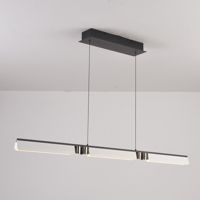 Подвесной светильник iLedex Vision 9309D-1200-2 WH+BK Подвесной светильник iLedex Vision 9309D-1200-2 WH+BK