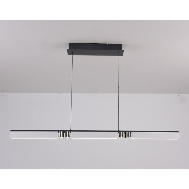 Подвесной светильник iLedex Vision 9309D-1200-2 WH+BK Подвесной светильник iLedex Vision 9309D-1200-2 WH+BK