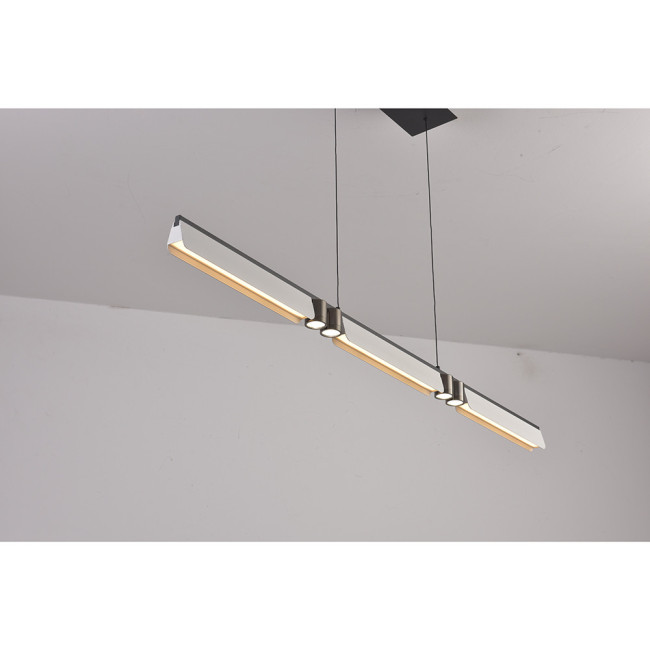 Подвесной светильник iLedex Vision 9309D-1200-2 WH+BK Подвесной светильник iLedex Vision 9309D-1200-2 WH+BK