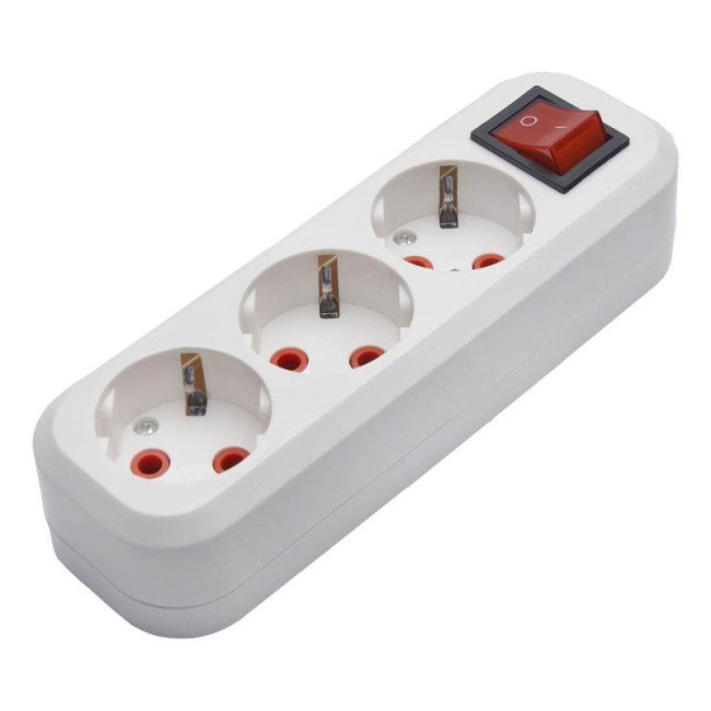 Колодка Feron Stekker 3гн с/з PST1631120 39014 Колодка Feron Stekker 3гн с/з PST1631120 39014