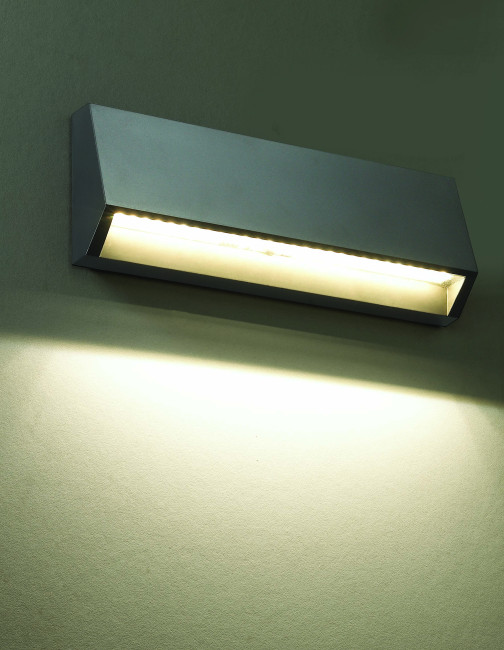 Уличный настенный светодиодный светильник Novotech Kaimas 357418 Уличный настенный светодиодный светильник Novotech Kaimas 357418