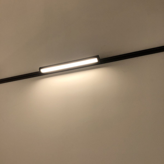 Трековый магнитный светильник iLedex Vision 4825-040-L305-12W-110DG-3000K-BK