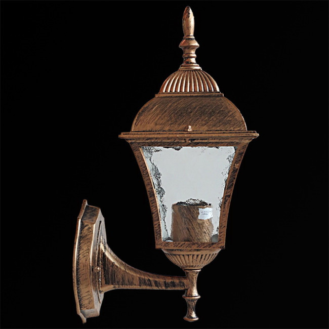 Уличный настенный светильник Reluce 08243-0.2-001W BKG Уличный настенный светильник Reluce 08243-0.2-001W BKG