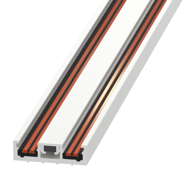 Ультратонкий накладной магнитный шинопровод iLedex Vision 4825-25/7-1000-WH Ультратонкий накладной магнитный шинопровод iLedex Vision 4825-25/7-1000-WH