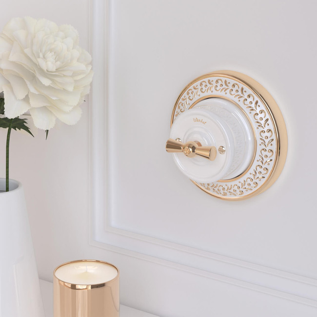 Набор ручек выключателя Werkel Ретро золото W6442138 4690389166259 a050775 Набор ручек выключателя Werkel Ретро золото W6442138 4690389166259 a050775