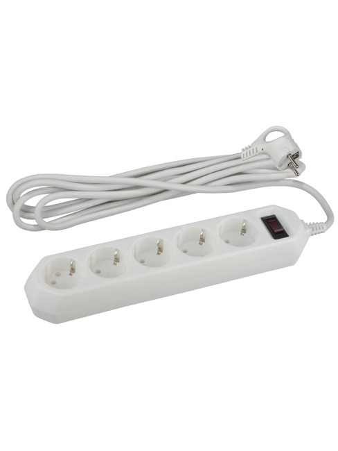 Сетевой фильтр Эра USF-5es-5m-W Б0019738 Сетевой фильтр Эра USF-5es-5m-W Б0019738