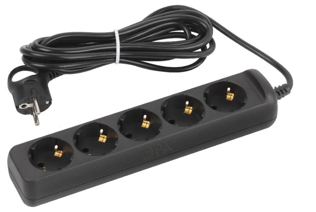 Удлинитель электрический Эра UX-5e-5m-B Б0057726 Удлинитель электрический Эра UX-5e-5m-B Б0057726