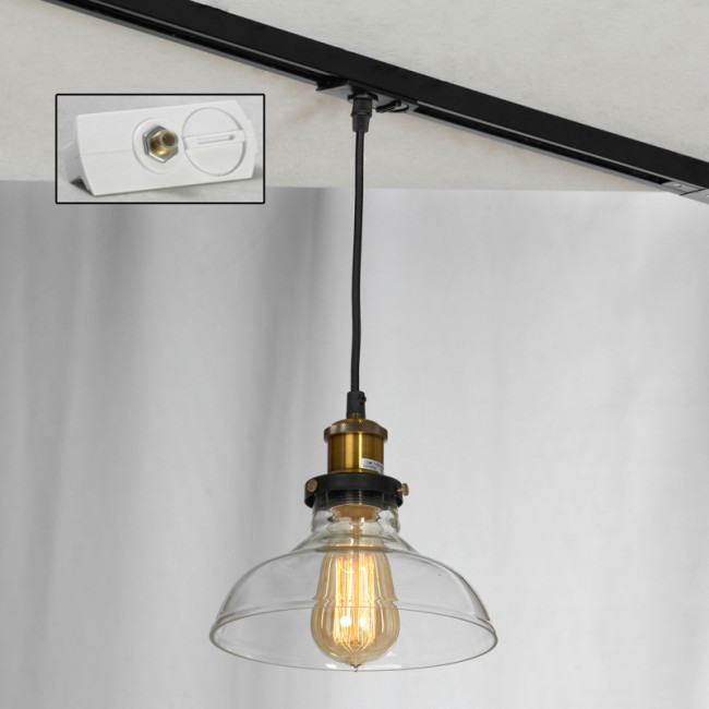 Трековый светильник однофазный Lussole LOFT Track Lights LSP-9606-TAW Трековый светильник однофазный Lussole LOFT Track Lights LSP-9606-TAW