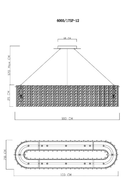 Подвесная люстра Divinare Felis 6005/17 SP-12 Подвесная люстра Divinare Felis 6005/17 SP-12