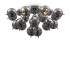 Потолочный светильник Maytoni Bolla MOD133CL-04CH Потолочный светильник Maytoni Bolla MOD133CL-04CH