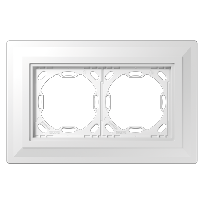 Рамка двухместная Jung PA982G125-0 Рамка двухместная Jung PA982G125-0