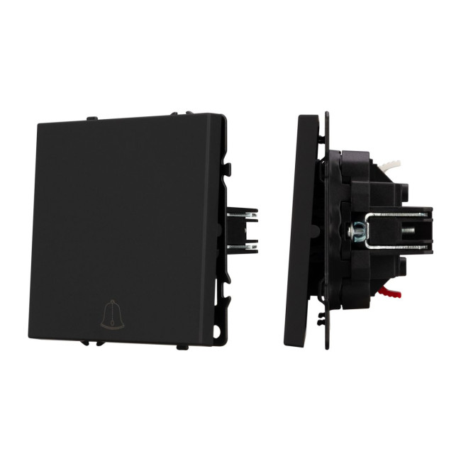 Механизм звонкового выключателя Arlight SWT-NOBE-MKR1-SFPL-L-BK (230V, 10A) 054270 Механизм звонкового выключателя Arlight SWT-NOBE-MKR1-SFPL-L-BK (230V, 10A) 054270