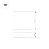 Потолочный светильник Arlight IM-QUADRO-EMERGENCY-3H-S400x400-44W Day4000 (WH, 120 deg, 230V) 041026