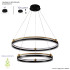 Подвесная люстра Crystal Lux FERNANDO SP123W LED BLACK/GOLD Подвесная люстра Crystal Lux FERNANDO SP123W LED BLACK/GOLD