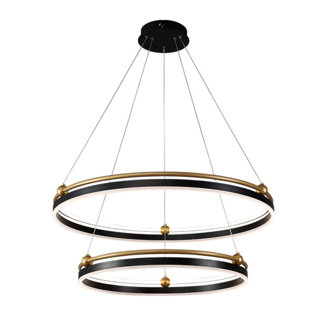 Подвесная люстра Crystal Lux FERNANDO SP123W LED BLACK/GOLD Подвесная люстра Crystal Lux FERNANDO SP123W LED BLACK/GOLD