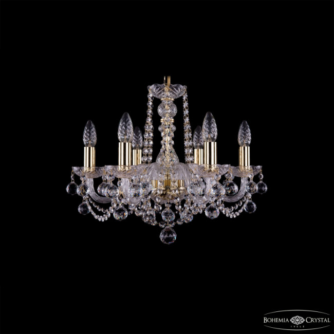 Подвесная люстра Bohemia Ivele Crystal 1402/6/160 G Balls