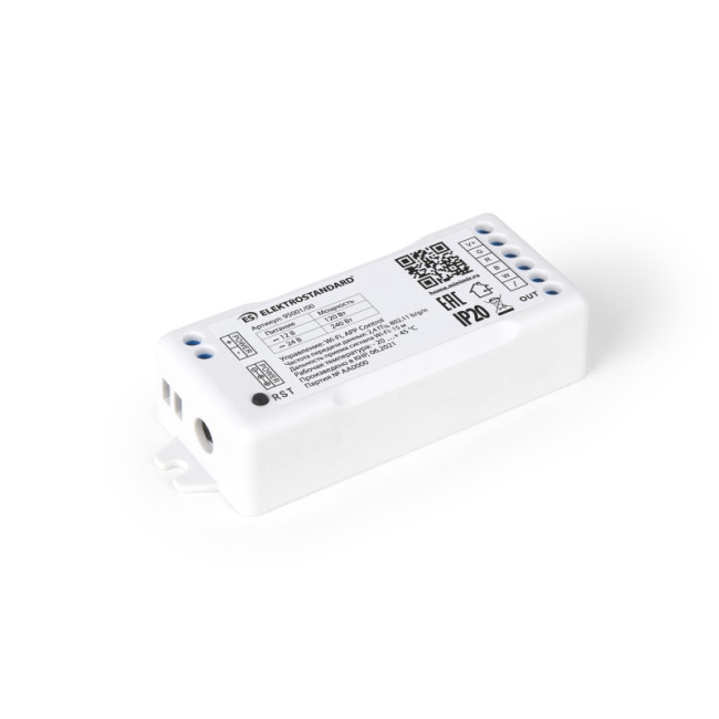 Wi-Fi контроллер для светодиодных лент Elektrostandard RGBW 12-24V 4690389172816 Wi-Fi контроллер для светодиодных лент Elektrostandard RGBW 12-24V 4690389172816