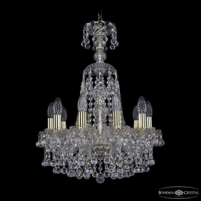 Подвесная люстра Bohemia Ivele Crystal 1409/10/141/XL-59 G