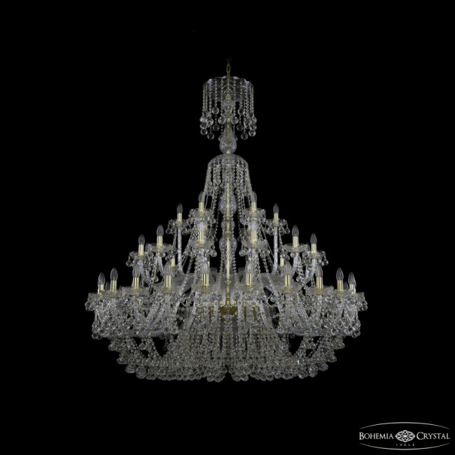 Подвесная люстра Bohemia Ivele Crystal 1409/24+12+6/530/XL-169 G