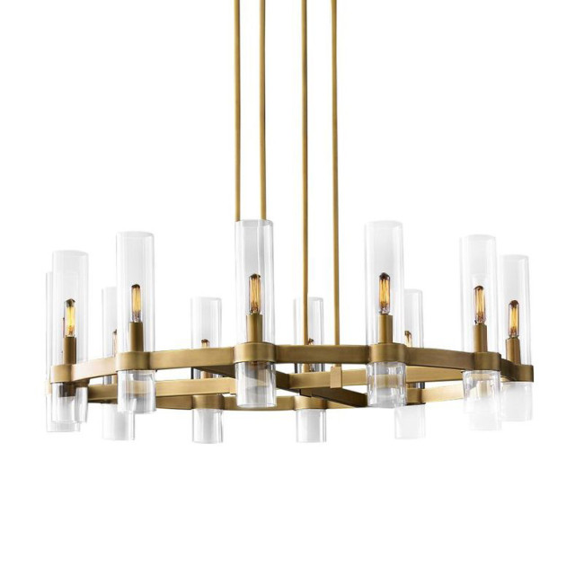 Люстра MT8888-8H antique brass Люстра MT8888-8H antique brass