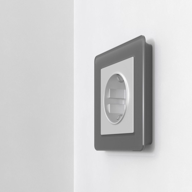 Рамка на 1 пост Werkel Acrylic графит 4690389184833 W0012704 Рамка на 1 пост Werkel Acrylic графит 4690389184833 W0012704