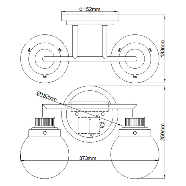 Бра Hinkley Poppy QN-POPPY2-HB-BATH Бра Hinkley Poppy QN-POPPY2-HB-BATH