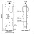 Ландшафтный светильник Odeon Light Nature Luma 5434/3FB Ландшафтный светильник Odeon Light Nature Luma 5434/3FB