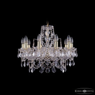 Подвесная люстра Bohemia Ivele Crystal 1411/10/195 G Leafs