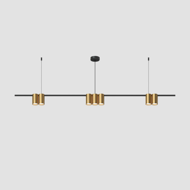 Подвесной светильник Denkirs Orbit DK4063-BK+SG