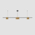 Подвесной светильник Denkirs Orbit DK4063-BK+SG