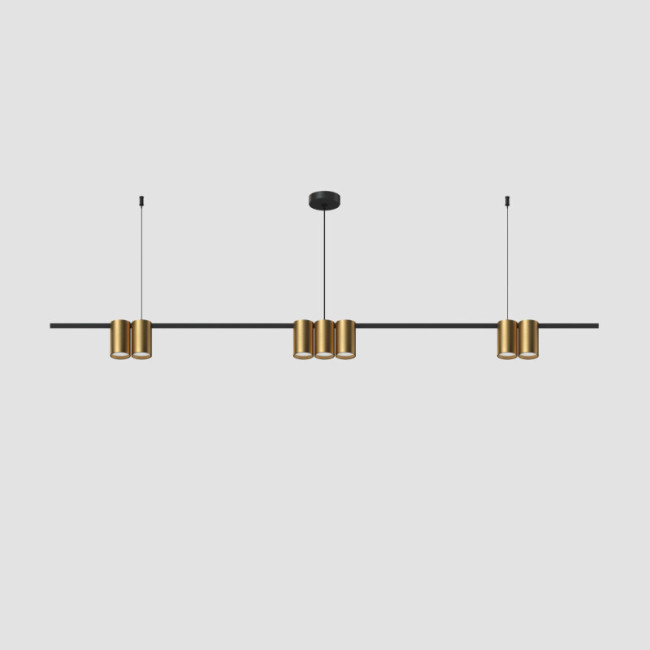 Подвесной светильник Denkirs Orbit DK4063-BK+SG