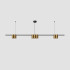Подвесной светильник Denkirs Orbit DK4063-BK+SG