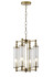 Подвесная люстра Crystal Lux TOMAS SP4 BRASS Подвесная люстра Crystal Lux TOMAS SP4 BRASS