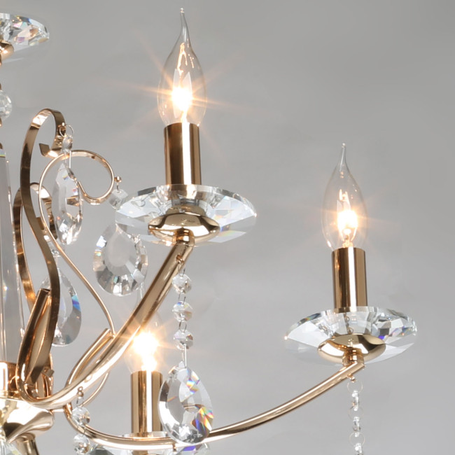 Подвесная люстра De Markt Свеча 683014606 Подвесная люстра De Markt Свеча 683014606