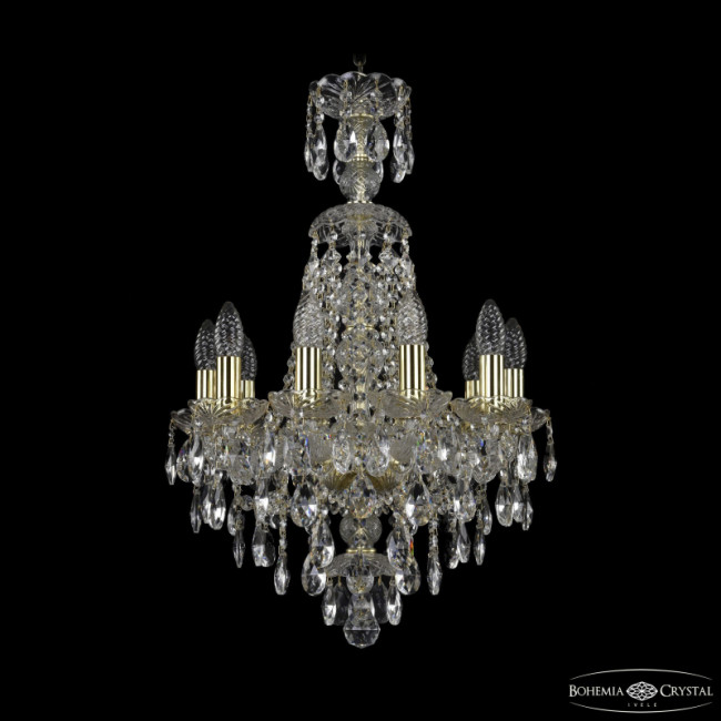 Подвесная люстра Bohemia Ivele Crystal 1415/10/141/XL-66 G