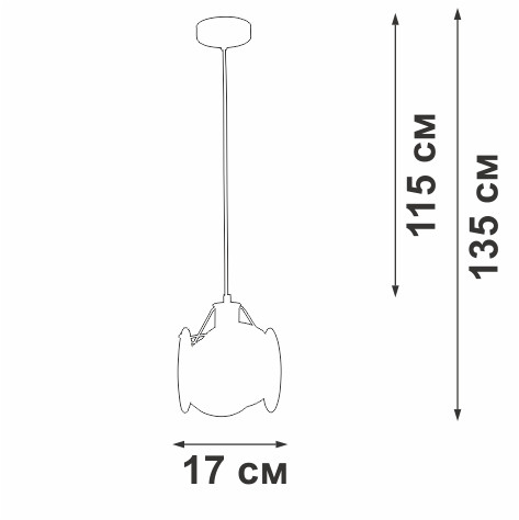 Подвесной светильник Vitaluce V5828-8/1S Подвесной светильник Vitaluce V5828-8/1S
