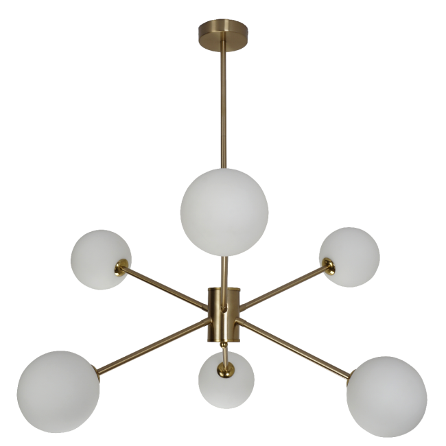 Люстра на штанге Zortes Ragy ZRS.1893.06 Люстра на штанге Zortes Ragy ZRS.1893.06