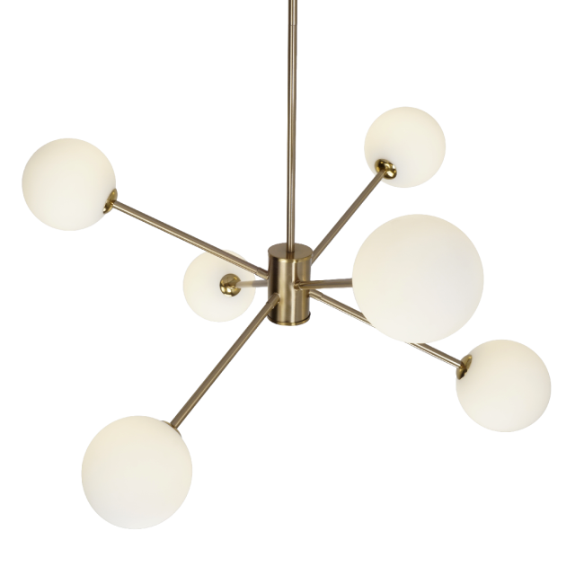 Люстра на штанге Zortes Ragy ZRS.1893.06 Люстра на штанге Zortes Ragy ZRS.1893.06