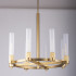 Люстра на штанге DeLight Collection MD2314-8A antique brass Люстра на штанге DeLight Collection MD2314-8A antique brass